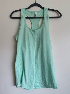 Next Level Apparel Mint Green Racerback Tank Top
